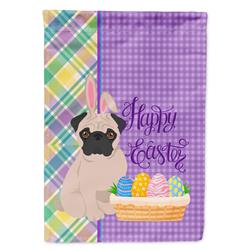 11.25 x 15.5 in. Fawn Pug Easter Garden Flag