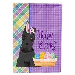 11.25 x 15.5 in. Black Scottish Terrier Easter Garden Flag