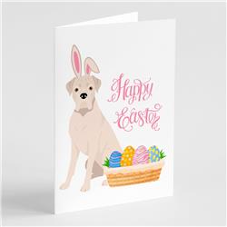 5 x 7 in. Natural Eared White Boxer Easter Greeting Cards & Envelopes, Pack of 8