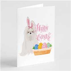 5 x 7 in. Maltese Easter Greeting Cards & Envelopes, Pack of 8