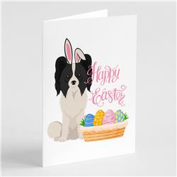 5 x 7 in. Black & White Papillon Easter Greeting Cards & Envelopes, Pack of 8