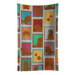 25 x 15 in. Unisex Lots of Ruby Cavalier Spaniel Kitchen Towel