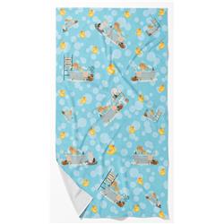 42 x 24 in. Unisex Gold Pekingese Bath Towel - Large
