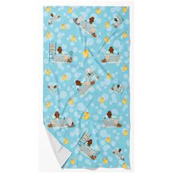 42 x 24 in. Unisex Toy Red Poodle Bath Towel - Large