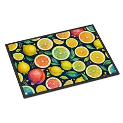18 x 27 in. Unisex Colorful Lemons Doormat
