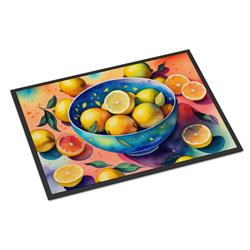 18 x 27 in. Unisex Colorful Lemons Doormat