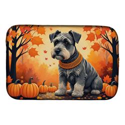 DAC1068DDM 21 x 14 in. Schnauzer Fall Dish Drying Mat