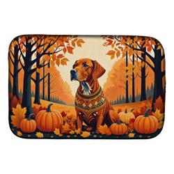 DAC1077DDM 21 x 14 in. Vizsla Fall Dish Drying Mat