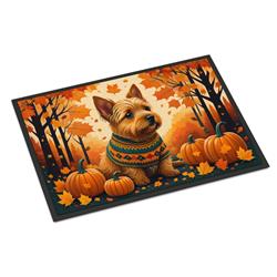 18 x 27 in. Unisex Norwich Terrier Fall Doormat