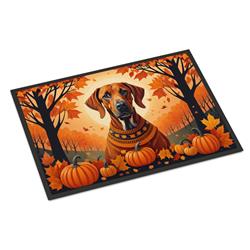 18 x 27 in. Unisex Rhodesian Ridgeback Fall Doormat