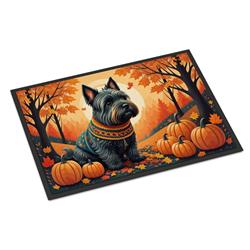 DAC1069MAT 18 x 27 in. Unisex Scottish Terrier Fall Doormat