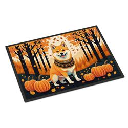 18 x 27 in. Unisex Shiba Inu Fall Doormat