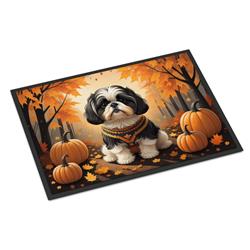 18 x 27 in. Unisex Shih Tzu Fall Doormat