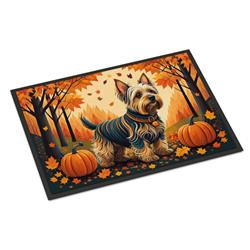 18 x 27 in. Unisex Silky Terrier Fall Doormat