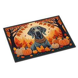 18 x 27 in. Unisex Weimaraner Fall Doormat