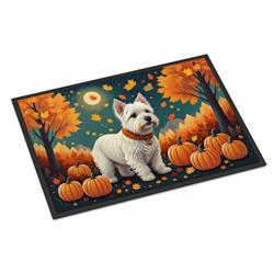 18 x 27 in. Unisex Westie Fall Doormat