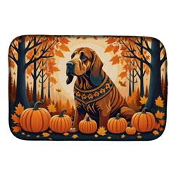 DAC1021DDM 21 x 14 in. Bloodhound Fall Dish Drying Mat