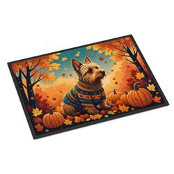 18 x 27 in. Unisex Australian Terrier Terrier Fall Doormat