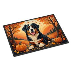 18 x 27 in. Unisex Bernese Mountain Dog Fall Doormat