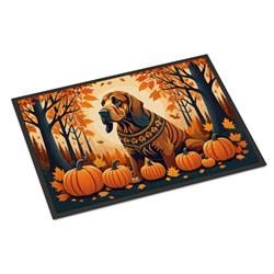 18 x 27 in. Unisex Bloodhound Fall Doormat