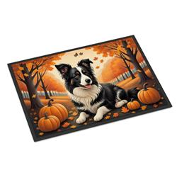 18 x 27 in. Unisex Border Collie Fall Doormat
