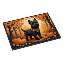 18 x 27 in. Unisex Black Cairn Terrier Fall Doormat