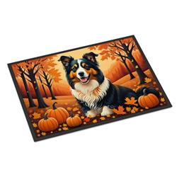 18 x 27 in. Unisex Collie Fall Doormat