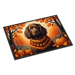 24 x 36 in. Unisex Boykin Spaniel Fall Indoor or Outdoor Mat