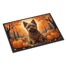 24 x 36 in. Unisex Cairn Terrier Fall Indoor or Outdoor Mat