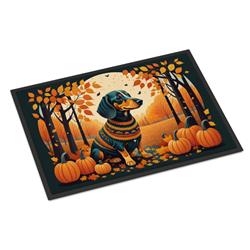 24 x 36 in. Unisex Dachshund Fall Indoor or Outdoor Mat