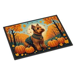 24 x 36 in. Unisex Welsh Terrier Fall Indoor or Outdoor Mat