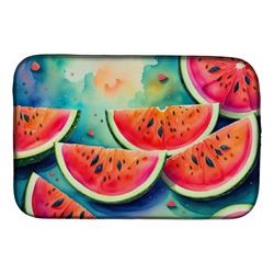 21 x 14 in. Unisex Colorful Watermelons Dish Drying Mat