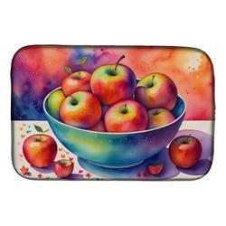 DAC1846DDM 21 x 14 in. Colorful Apples Dish Drying Mat