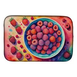 21 x 14 in. Unisex Colorful Raspberries Dish Drying Mat