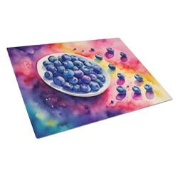 DAC1833LCB 15 x 12 in. Colorful Blueberries Glass Cutting Board - Large