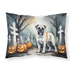 20.5 x 30 in. Unisex Boxer Spooky Halloween Fabric Standard Pillowcase