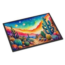 18 x 27 in. Unisex Cactus in Color Doormat
