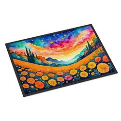 18 x 27 in. Unisex Marigolds in Color Doormat