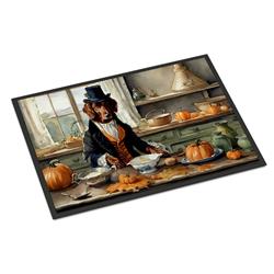 DAC1779JMAT 24 x 36 in. Unisex Irish Setter Fall Kitchen Pumpkins Indoor or Outdoor Mat