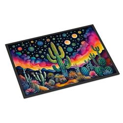 24 x 36 in. Unisex Queen of the Night Cactus in Color Indoor or Outdoor Mat