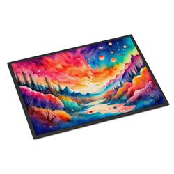 18 x 27 in. Unisex Amaranths in Color Doormat