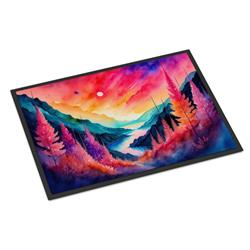 18 x 27 in. Unisex Astilbe in Color Doormat