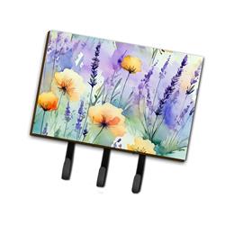DAC1581TH68 9 x 6 in. Unisex Lavender in Watercolor Leash or Key Holder