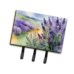 DAC1583TH68 9 x 6 in. Unisex Lavender in Watercolor Leash or Key Holder