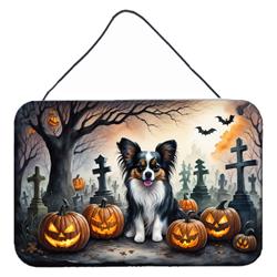 DAC2069DS812 12 x 8 in. Unisex Papillon Spooky Halloween Wall or Door Hanging Prints