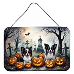 DAC2070DS812 12 x 8 in. Unisex Papillon Spooky Halloween Wall or Door Hanging Prints