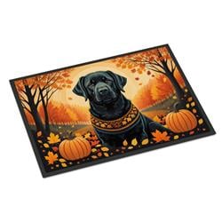 18 x 27 in. Unisex Black Labrador Retriever Fall Doormat