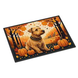 18 x 27 in. Unisex Lakeland Terrier Fall Doormat