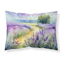 20.5 x 30 in. Unisex Lavender in Watercolor Fabric Standard Pillowcase