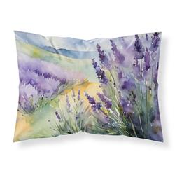 20.5 x 30 in. Unisex Lavender in Watercolor Fabric Standard Pillowcase